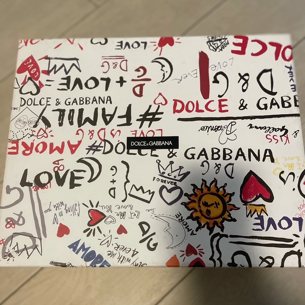 Dolce & Gabbana logo sock sneakers